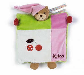 Игрушка Мишка комфортер – Вишня из серии Цвета (Kaloo, K963280k)